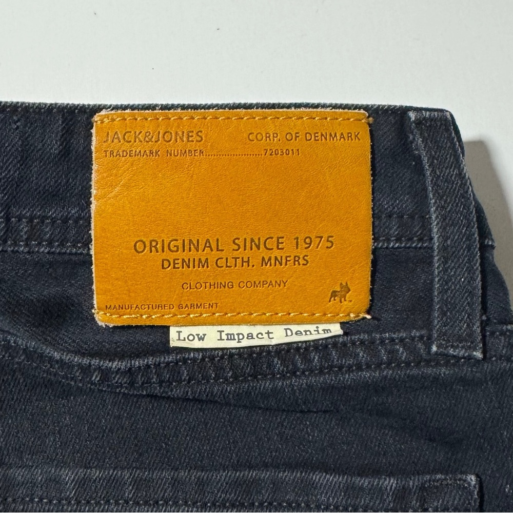 Jack & Jones Ben Skinny Fit Black Jeans - Picture 4 of 7